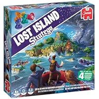 Jumbo - Stratego Lost Island, Juego de Mesa de Estrategia, Multi