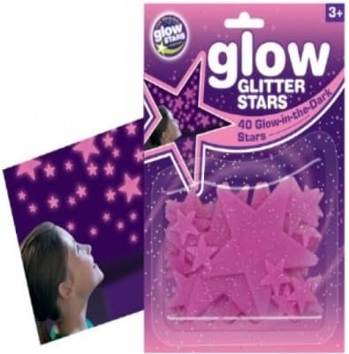 Keycraft Pink Glow Space Stars