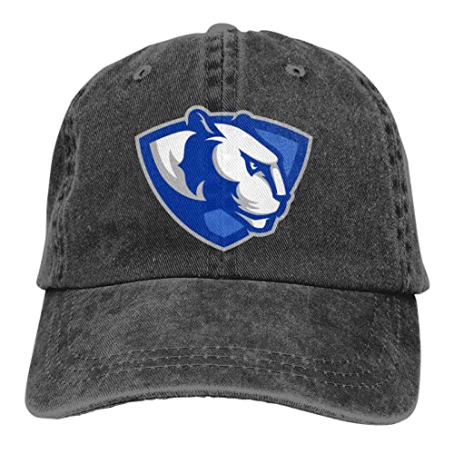 Eastern Illinois University Logo Classic Cowboy Hat Adjustable Baseball Cap Unisex Casual Sports Hat Black