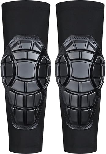 Bopean Kids Youth 3-15 Years Padded Arm Elbow Sleeve Compression Leg Soft Protective Gear