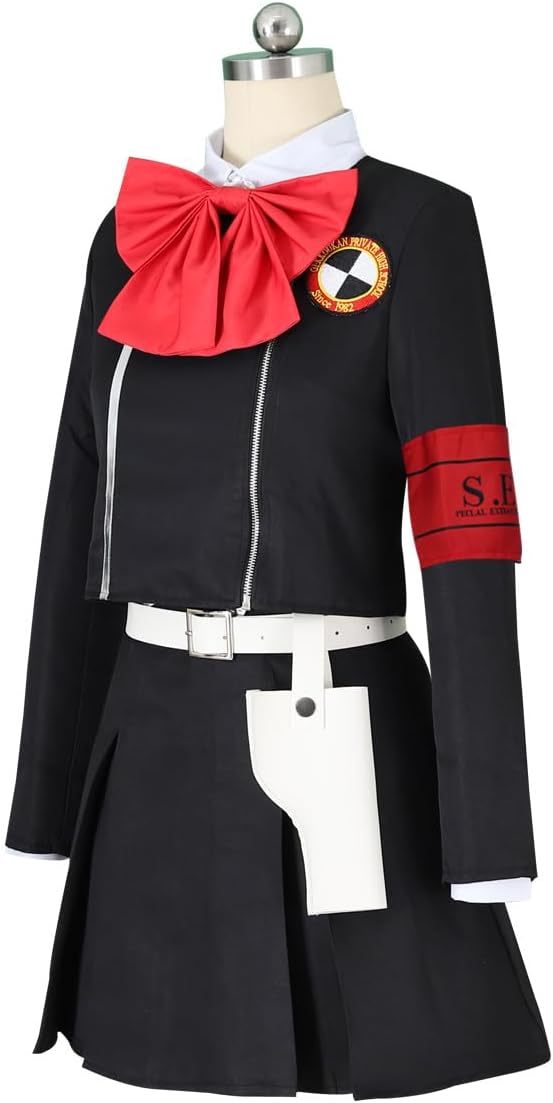 Anime Women Cosplay Costume Full Set Dress with Bag and Belt Uniforms Halloween Cosplay Party