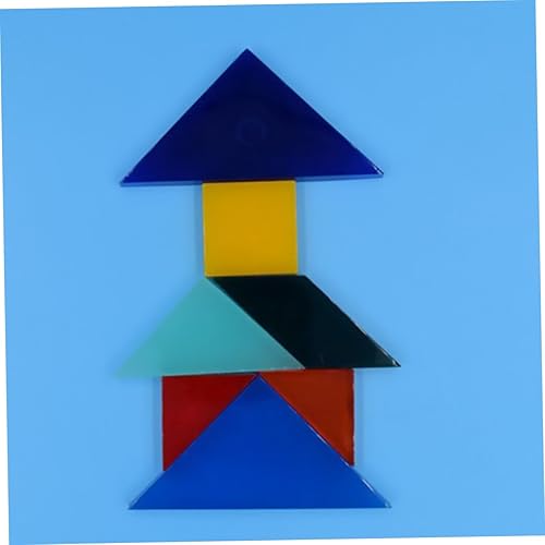 Miniatura 6 de Molde Tangram para esculpir y fundir, molde para hacer tangram, moldes para cubitos de hielo, bandejas y moldes de epoxi, moldes de resina para