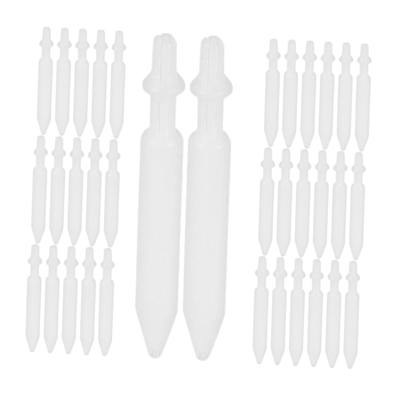 DOITOOL 50Pcs Replacement Nibs for Paint Markers Nylon Tips for Marker Pen Refills Easy to Replace Compatible with Various Marker Pens for Writing Drawing and Marking