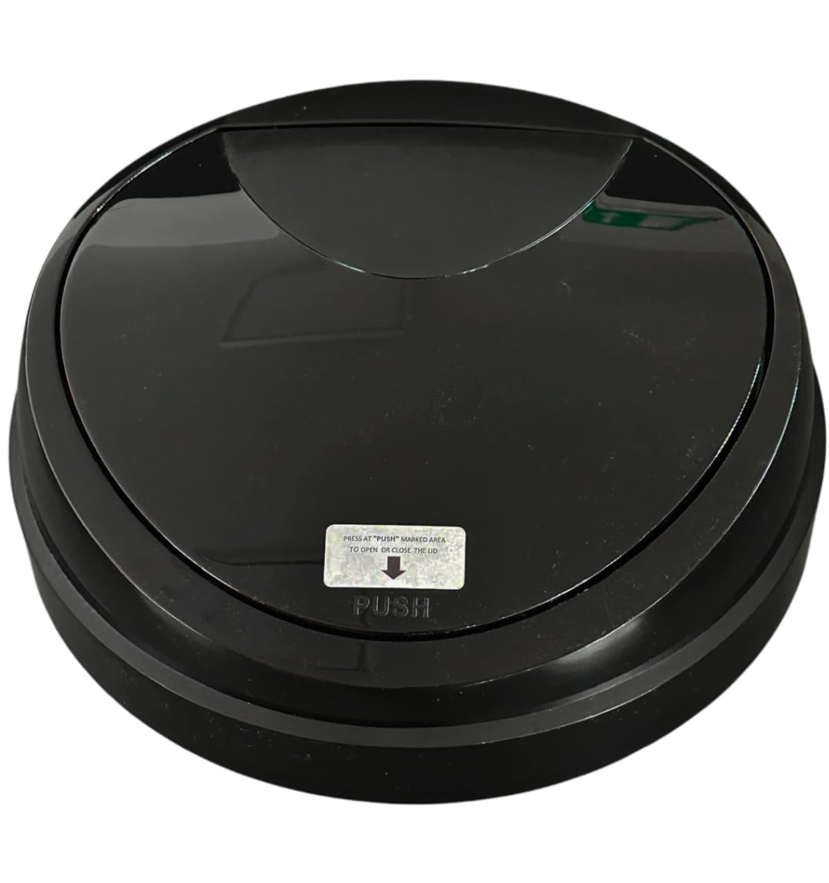 Spectraplast® Replacement Touch Top Bin Lid – Compatible with 60L/50L/45L Spectraplast/Tacino Bins – Multiple Colours (Black, Blue, Green, Red, Silver, Yellow) (BLACK)