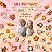 iLAND Girls Crafts Ages 8-12 Creative Craft Kits for Kids and Adults DIY Mini Bakery Miniature Food Toys Air Dry Clay for Kids Fun Family Game Night 9 10 11 Year Old Girl Gift Birthday Gift Ideas Cute