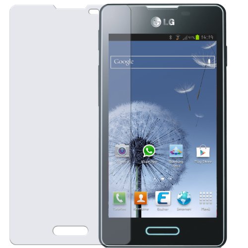 dipos I 2X Pellicola Protettiva Compatibile con LG Optimus L5 II Pellicola di Protezione Cristallo