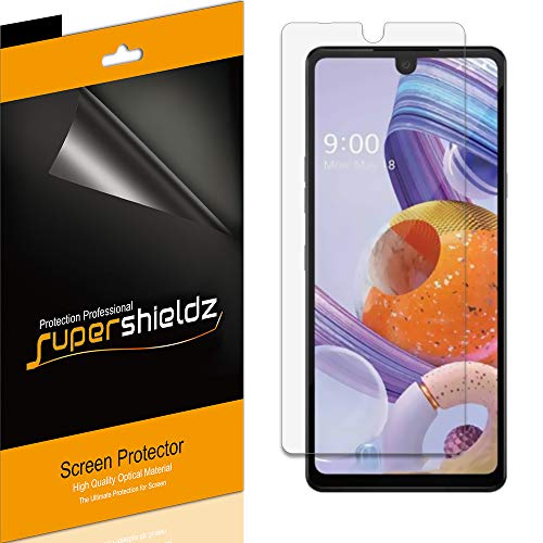 Supershieldz (6 Pack) Designed for LG Stylo 6 Screen Protector, 0.12mm, High Definition Clear Shield (PET)