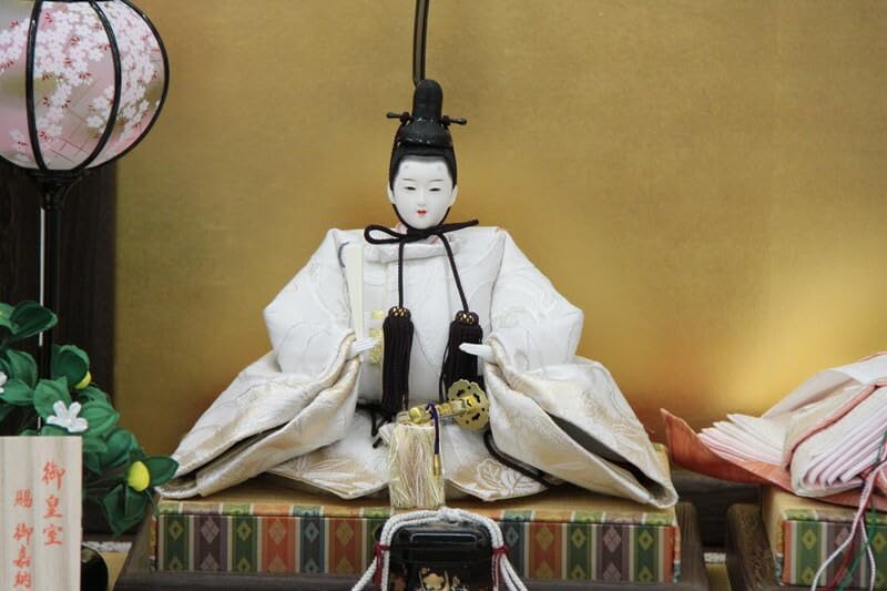 極 おひなさま 親王飾り 雛人形 極上仕立て 平安福祥 久月作 極美品