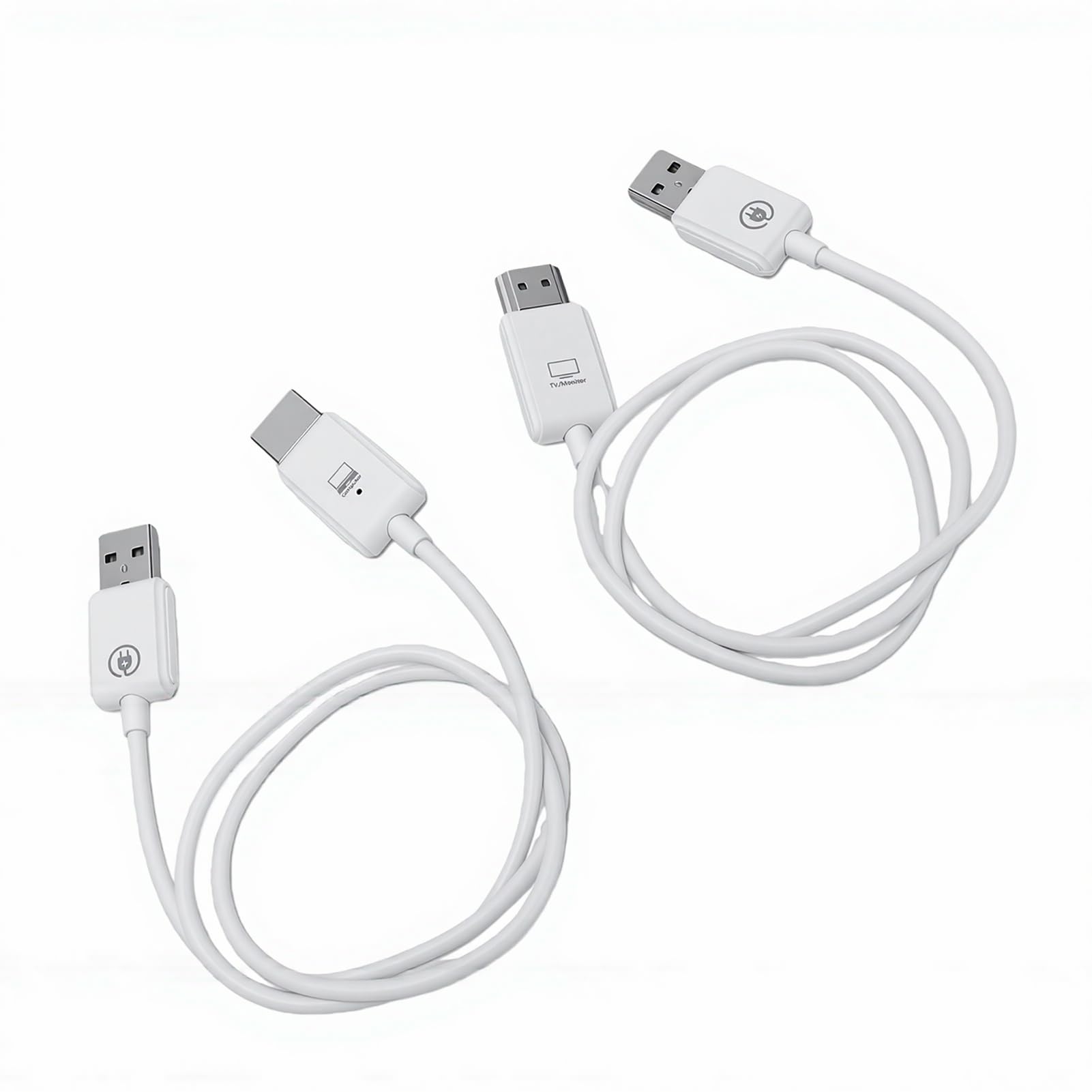 Trasmettitore e Ricevitore HDMI Wireless, Kit Extender HDMI 1080P con Portata di 164 Piedi e modalità Punto a Punto, per Presentazione di Riunioni con TV Box per Laptop