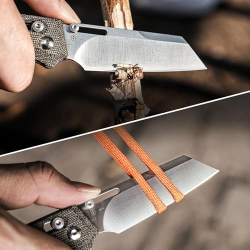 Kizer Task Pocket Knife V3641C, 3.04" 154CM Steel Blade, Clutch Lock Knife