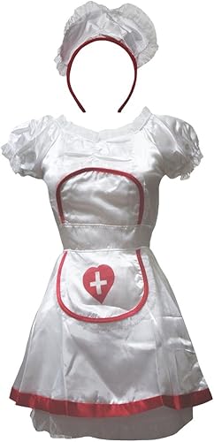 Petitebella traje de mujer enfermera blanca