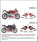 aprilia rs 125 dekor aufkleber Die Aufkleber sind Repliken und keine Originale, in einigen Kits geliefert Aufkleber, die angeblich in Herkunft gemalt wurden, so dass es nicht passen würde, aber ein Aufkleber, die völlig kostenlos zur Verfügung gestellt wird, wenn jemand versuchen wollte,
