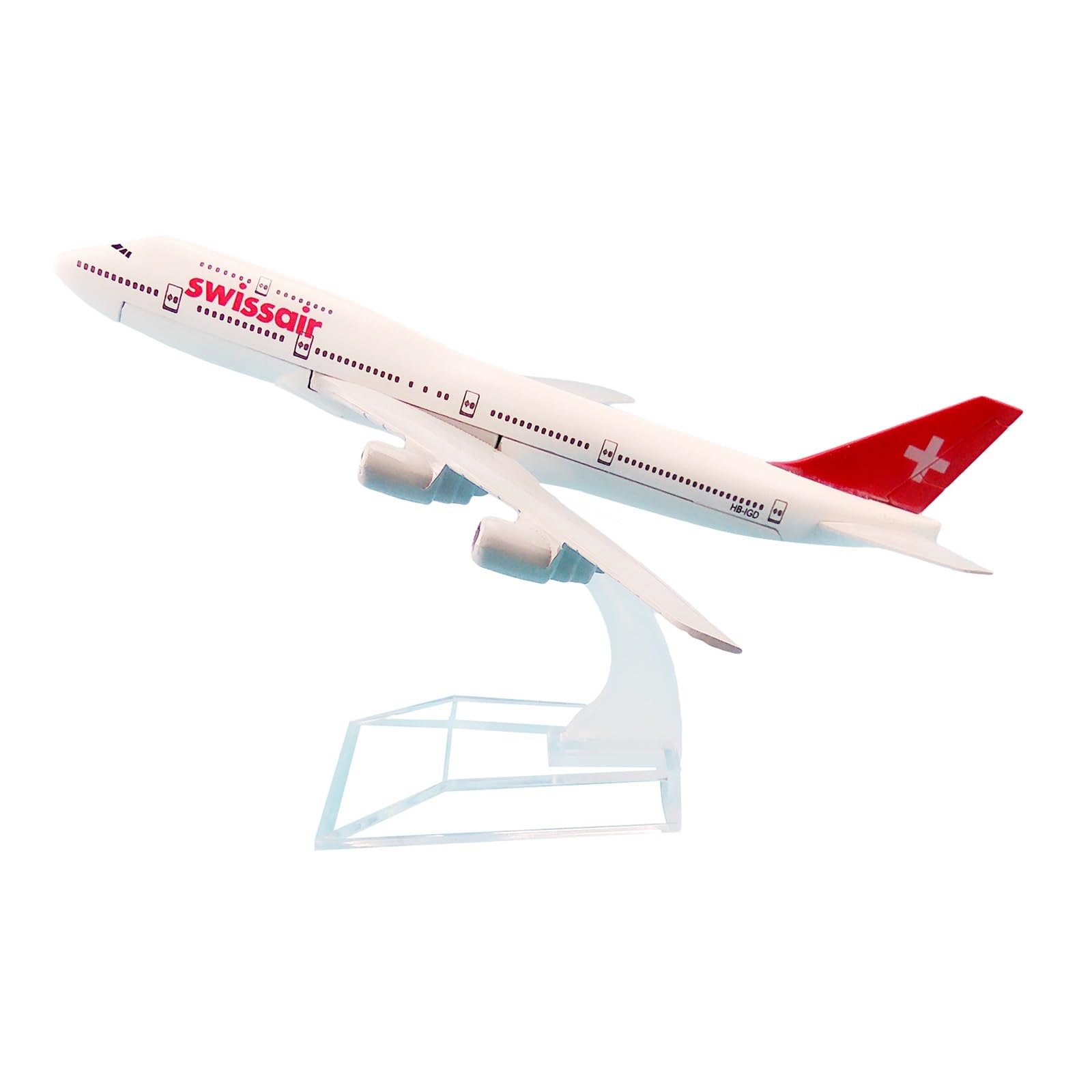 Swiss Air B747 Airlines Airplane Model Swissair Boeing 747
