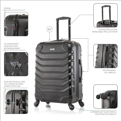 InUSA ENDURANCE 24-Inch Hardside Spinner