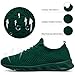 VLHGCG Green Sneakers for Womens Running Shoes Tennis Shoes Slip on Breathable Athletic Lightweight Gym Sports Workout Walking Shoes All Day Comfort,Olive Green Women Size6.5