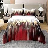 Taille : Cette housse de couette décorative ne comprend pas de couette ou de doudou, Taille 200x200 (1 housse de couette : 200 x 200 cm, 2 taies d'oreiller : 65 x 65 cm.).