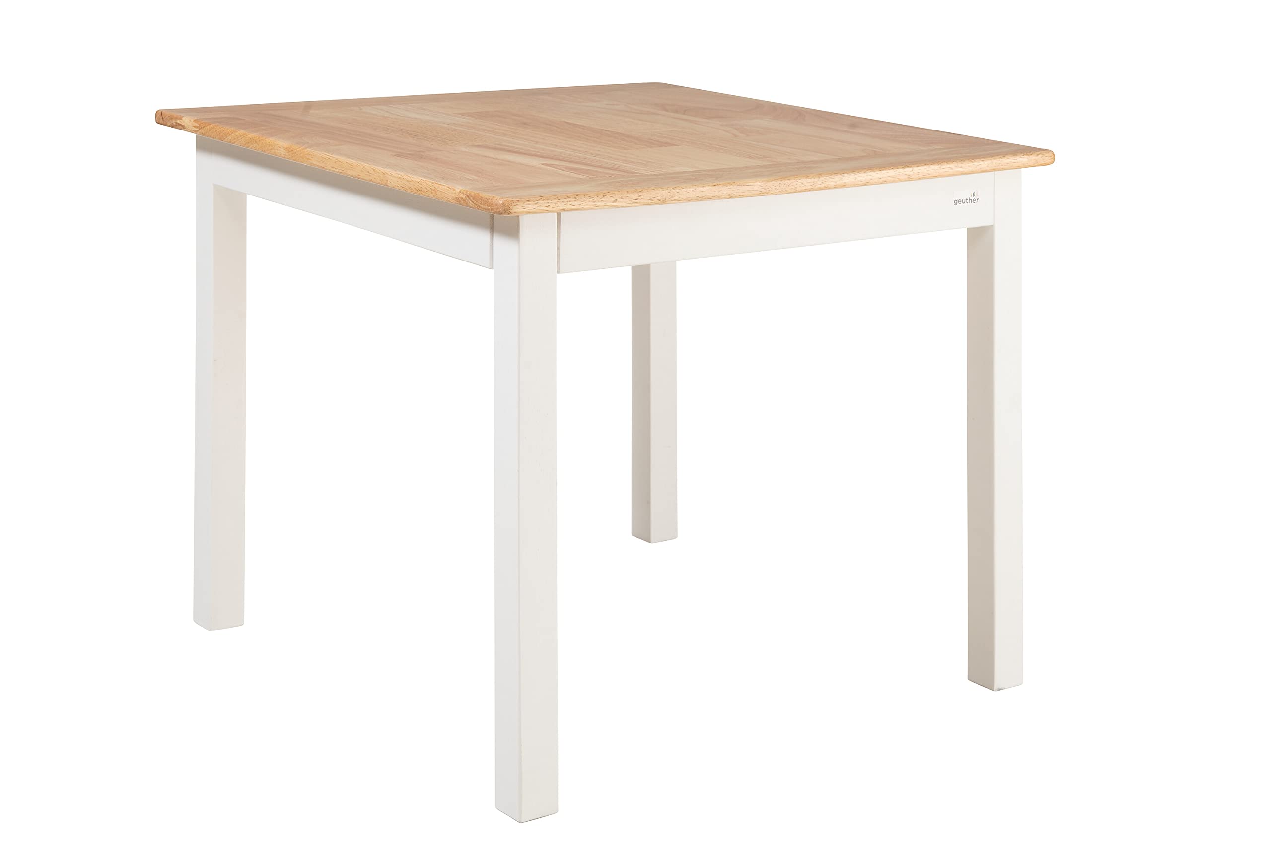 Geuther Ensemble Table et 2 Chaises pour Enfant – Bois de Haute Qualité – Design Ergonomique et Durable – Idéal pour Peinture, Jeux et Repas