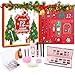Erinde Calendario Avvento 2025 Make up, 12 sorprese di bellezza, il perfetto regalo di Natale per donne e ragazze, calendario del conto alla rovescia del trucco