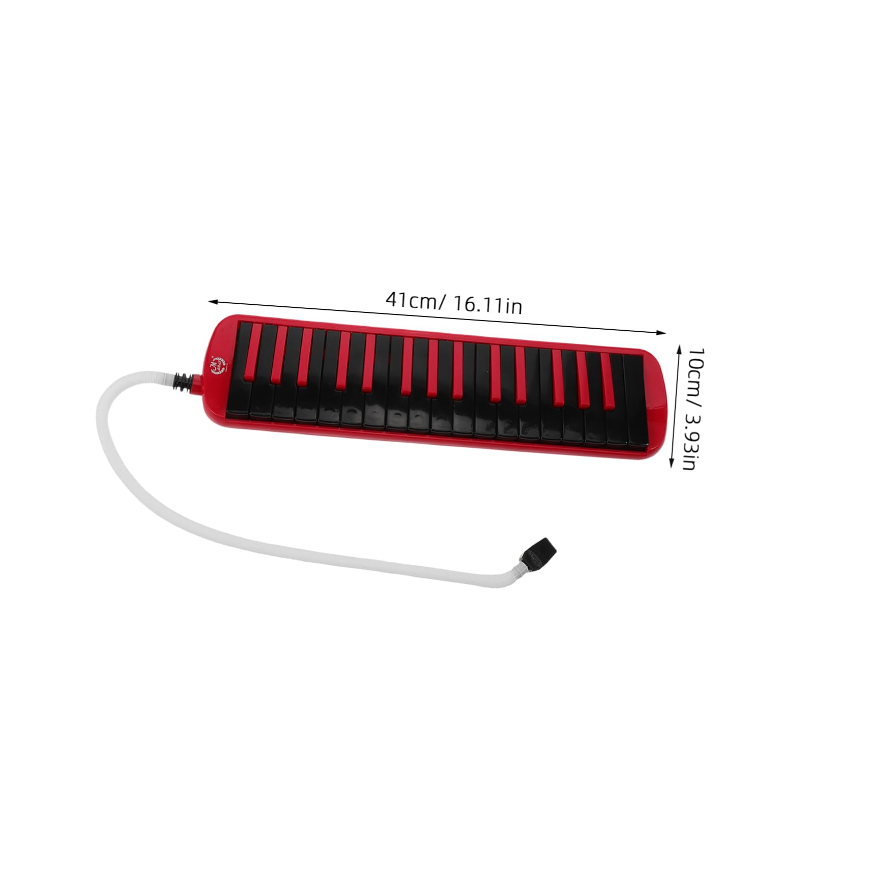 Mélodica à 32 Touches pour Débutants, Instrument Léger en Abs avec Embouchure, Tube et Étui Eva, pour L’apprentissage à Domicile
