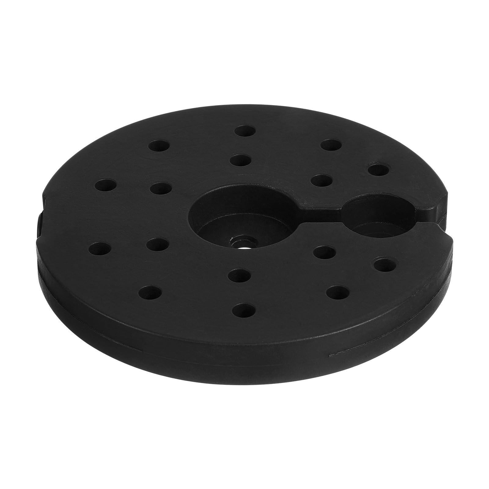 Base de lámpara de mesa redonda con soporte estable de plástico para escritorio 8