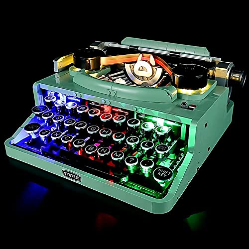 FYHCY Mit Fernbedienung Led Beleuchtung Set für Lego 21327 Typewriter,Led Licht Beleuchtungsset für Lego 21327(NUR Licht… – Bild 5