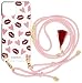 Produktbild IPHORIA DESIGN Back Cover Necklace Lips & Hearts für Apple iPhone 11 Pro 18001 Braun