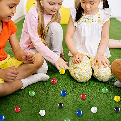 Skemix 30 New Solid Color Replacement Marbles Wahoo Aggravation Board Game Glass Wa Hoo #TOP2