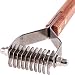 Paws Pamper Undercoat Rake for Small to Medium Dogs, Cats - 10 Blade