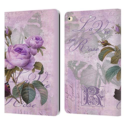 Protégez votre iPad 9.7 avec l'étui portefeuille cuir LebensArt Rose