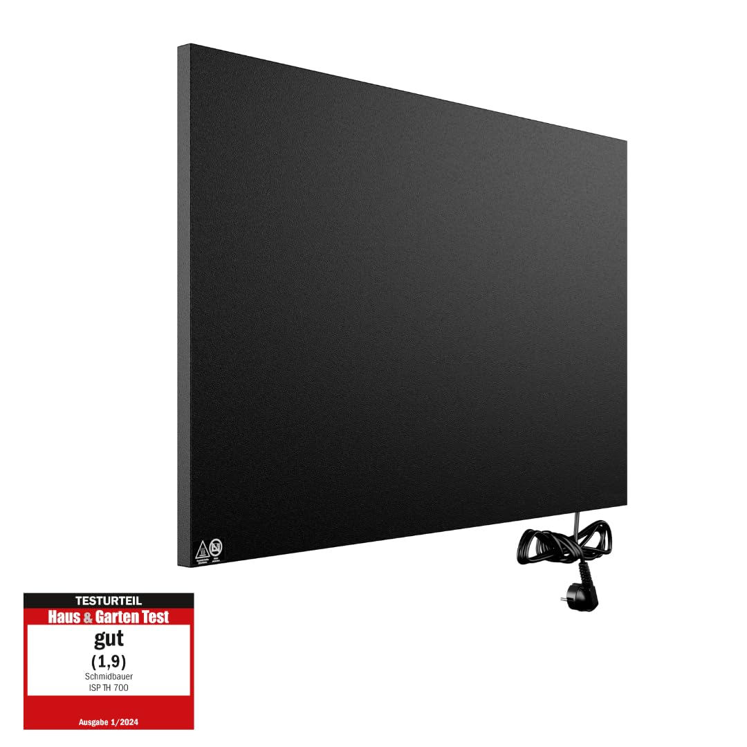 SCHMIDBAUER® Riscaldamento a infrarossi - ISP T 700 Watt lavagna scrivibile riscaldamento a parete elettrico/soffitto supporto riscaldamento a infrarossi 10 anni di garanzia
