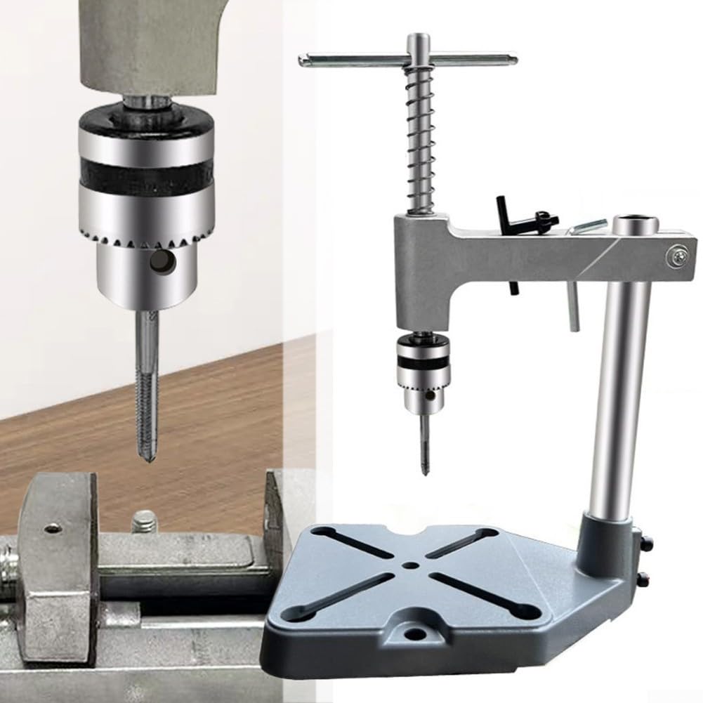 Máquina de roscado vertical de grado industrial con brazo oscilante de trinquete 1.5-10mm herramienta de roscado para equipos de trabajo de metal de taller (aleación de aluminio)
