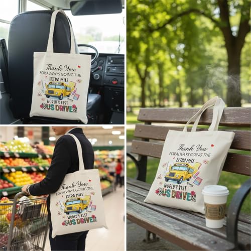 Bolsa tote para conductora de autobús escolar miniatura 5