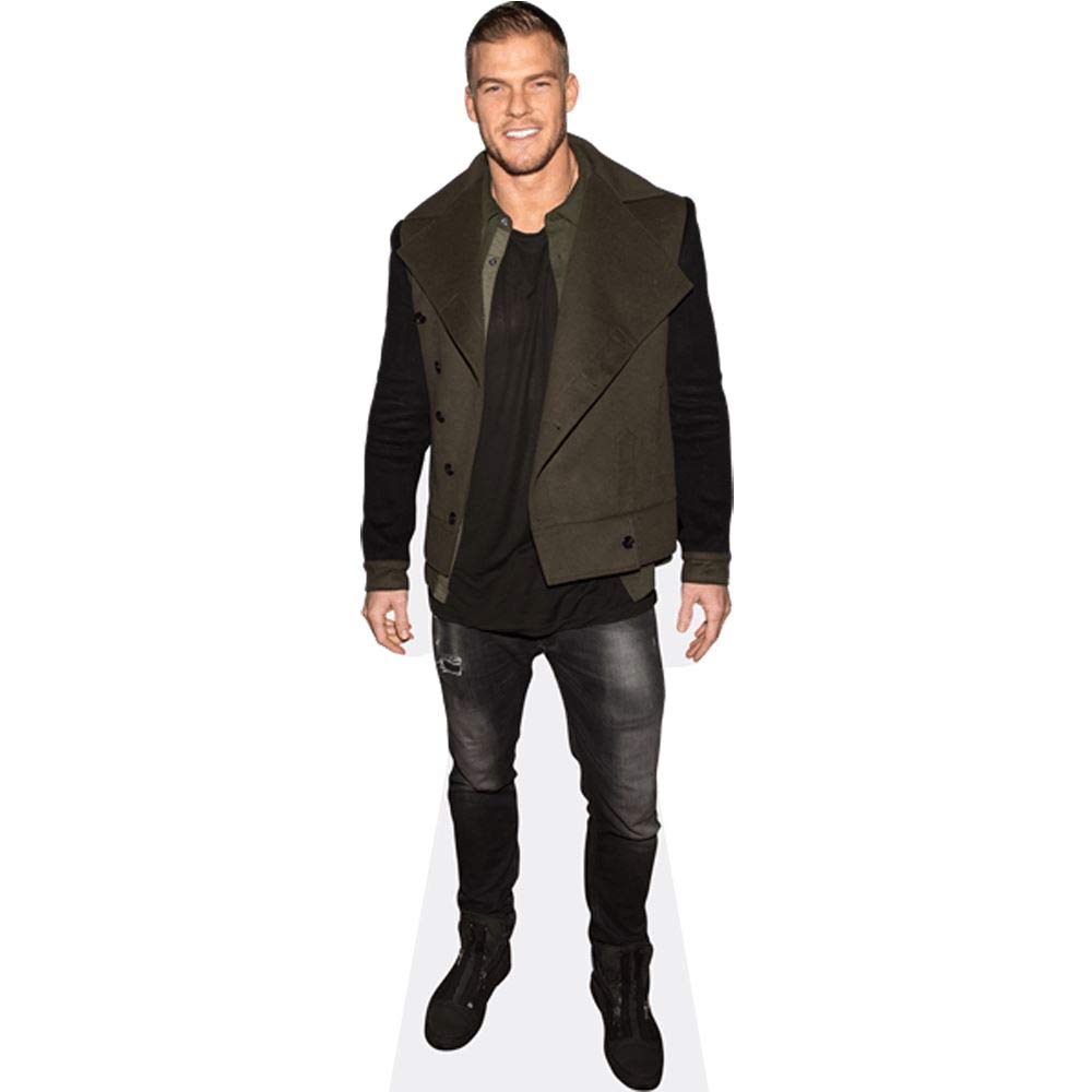 Celebrity Cutouts Mini Size Cutout Alan Ritchson (Coat)