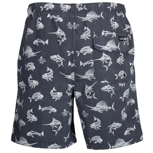 Salt Life Men's Fish N Bones Boardshorts4