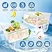 [2 PACK]UPGRADED 2188656 (Upper) Refrigerator Crisper Bin & 2188664 (Lower) Fridge Crisper Drawer Replacement Compatible with Kenmore Whirlpool Refrigerator Drawers Parts with Humidity Control
