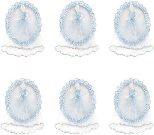 Jhesicx 3D Chiffon Pleated Tulle Lace, Ruffle Dream Candy Color Lace Trims, Princess Skirt T-shirt Pants Patches Accessories Lace Trim for Sewing DIY Dress Fabric, Home Decoration, Headwear Decorative