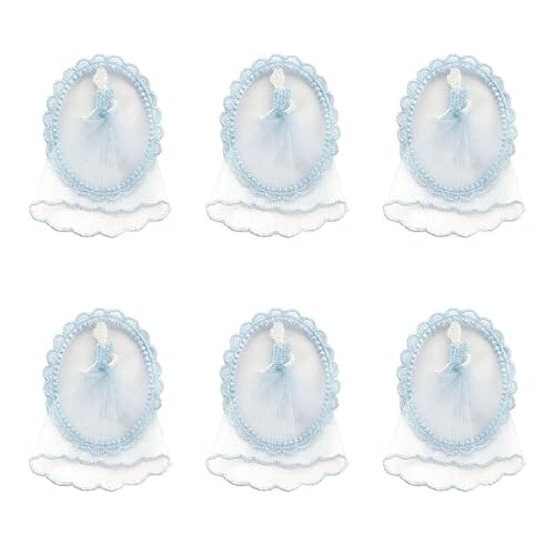 Jhesicx 3D Chiffon Pleated Tulle Lace, Ruffle Dream Candy Color Lace Trims, Princess Skirt T-Shirt Pants Patches Accessories Lace Trim For Sewing Diy Dress Fabric, Home Decoration, Headwear Decorative #TOP2