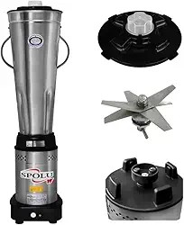 Liquidificador Industrial Baixa Rotação Spolu 10 L Inox Bivolt