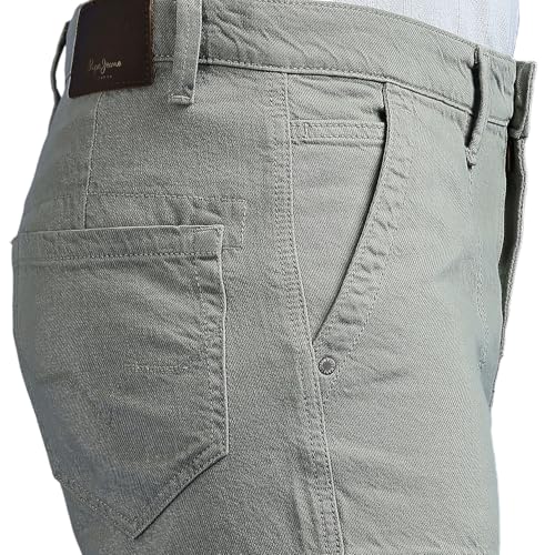 Image of Pepe Jeans Men's Mid Rise Straight Pants