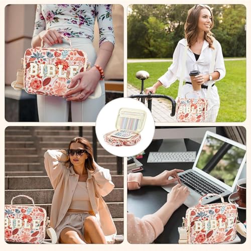 Sac d'église à sangle réglable et poignée pour femme