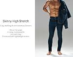 Calvin Klein Mens Skinny High Stretch Jeans