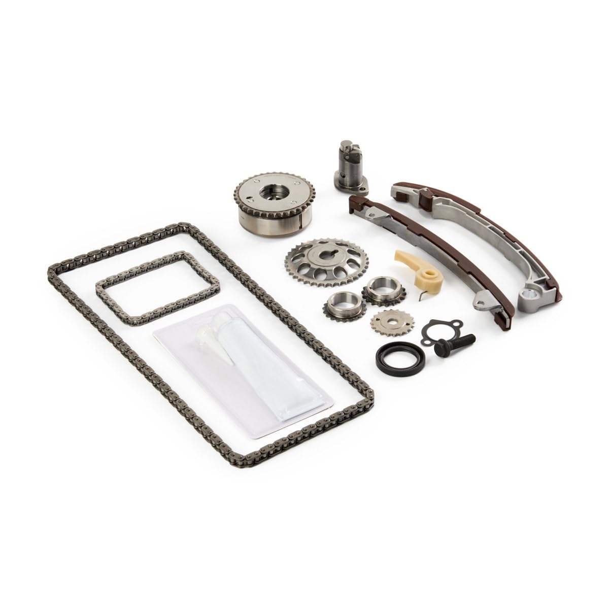 RIDEX 1389T2503 Kit de cadena de distribución con juntas con ruedas dentadas Compatible con TOYOTA AVENSIS Ranchera familiar T25