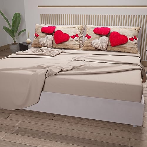 PETTI Artigiani Italiani, Double Bed Linen in Cotton with Pillowcases in Digital Print - Image 3