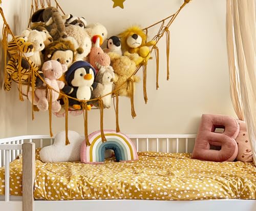 image for mirolam Stuffed Animal Hammock-Large Stuffed Animal Net For Toys Corne