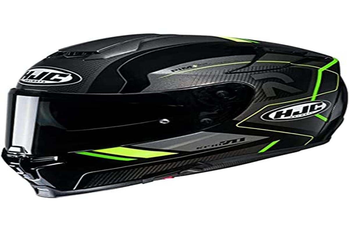 HJC Motorcycle helmets RPHA 70 COPTIC MC4H, Noir/Gris/Jaune FLUO, L