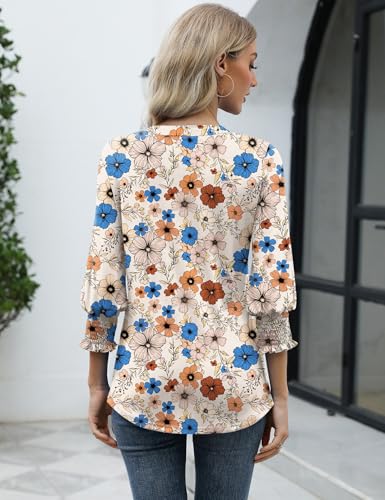 lomon women39s 2025 fashion tops 34 length sleeve business casual blouses summer tees shirts