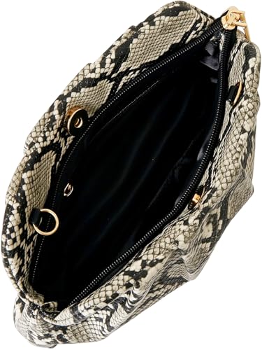 Image of Evening Bag for Women Ruched Clutch Purse Detachable Metal Chain Crossbody Bag