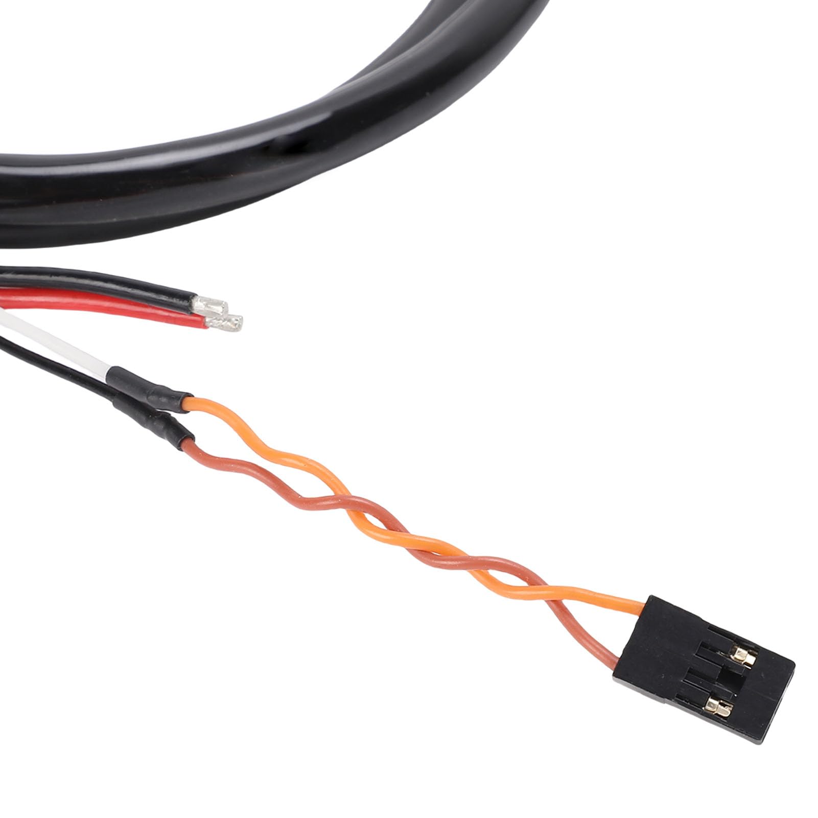 SIXRUN 100 M Unterwasser-Triebwerk ESC, Aluminiumlegierung, Bürstenloser Elektronischer Geschwindigkeitsregler, 35 A, 2 Bis 6 S, Wasserdichtes Metallgehäuse für RC-Boot-Unterwasserantrieb