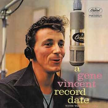 Gene Vincent ピクチャーレコード ジーン・ヴィンセントUK廃盤☆GENE VINCENT-『THE BEST OF GENE