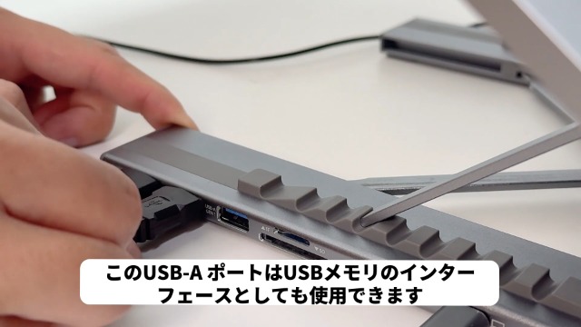 Amazon.co.jp: Mukiya USB-C ハブ (8-in-1) USB3.0 ハブ付き ノートPC